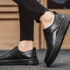Men's Leather Derby Shoes for Wedding Business