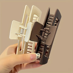 Large Plastic Square Hair Claw Clips Hair Accessories