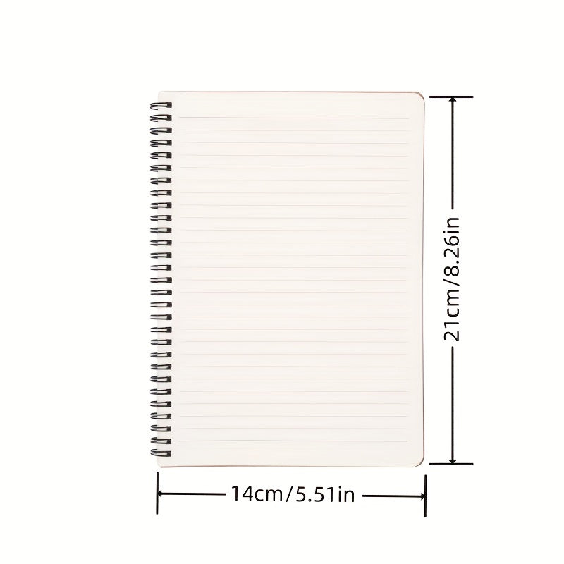 Square Horizontal Line Coil Notebook Business Office Student Notepad