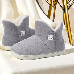 Women's Non Slip Snow Boots Medium Tube Shoes