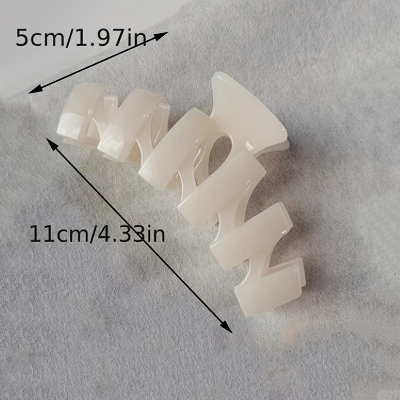 Oversize Hair Claw Clip Non Slip Strong Hold for Thick Hair