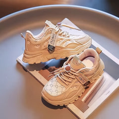 Boys Casual Low Top Sneakers Spring Autumn Wear-resistant Running Shoes