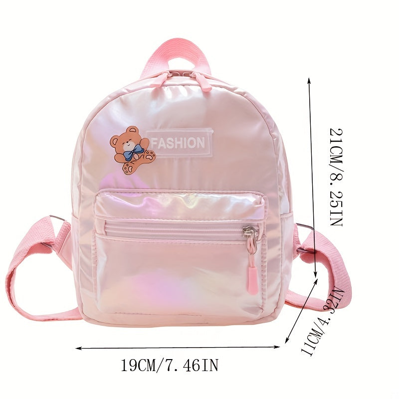 Cartoon Bear Schoolbag Waterproof Lightweight Backpack