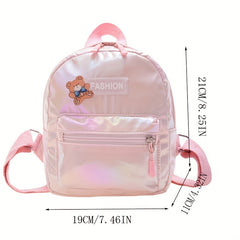 Cartoon Bear Schoolbag Waterproof Lightweight Backpack