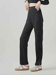 High Rise Flared Leg Yoga Trousers