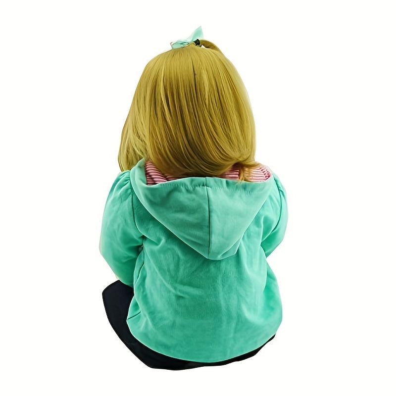 Adorable Reborn Baby Girl Doll with Blonde Hair