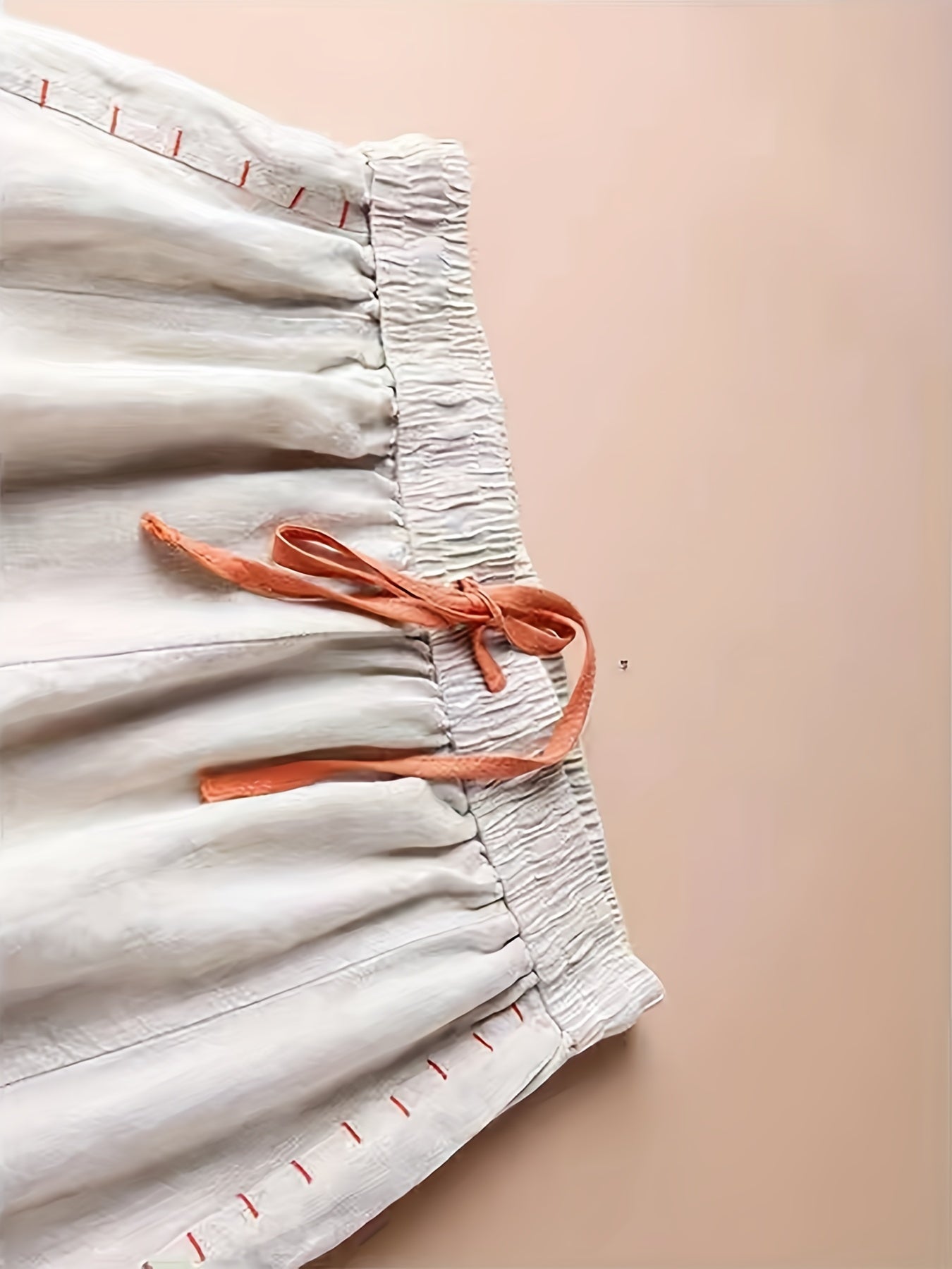 Drawstring Wide Leg Pants Casual Loose Pants Spring Fall