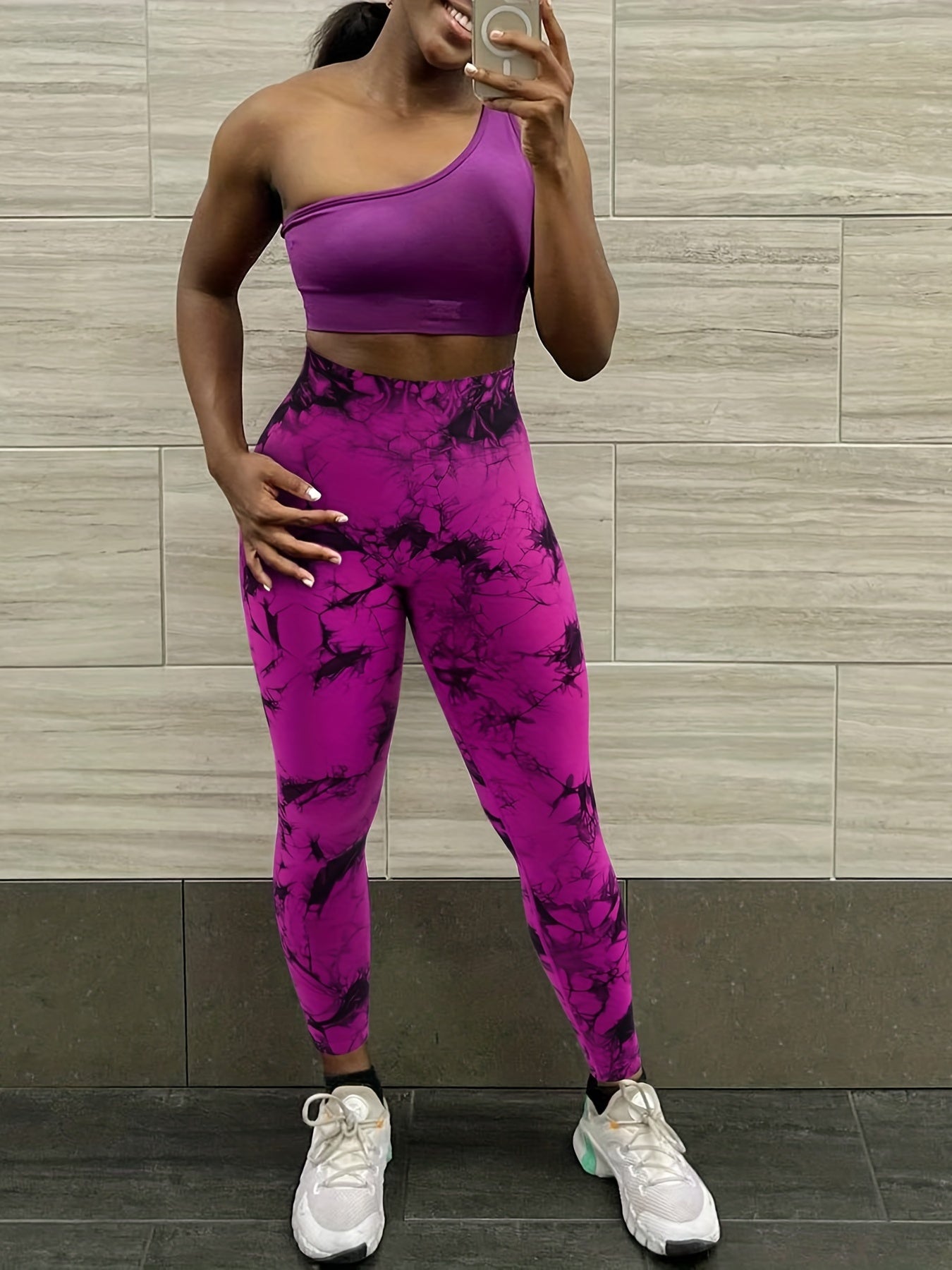 Tie Dye Seamless Leggings High Waisted Yoga Pants