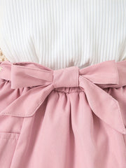 2pcs Baby Girls Tank Top & Skirt Set for Summer