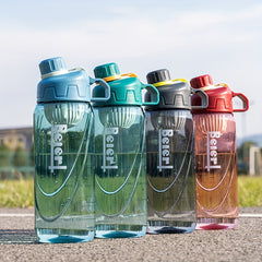 1000ML Outdoor Sports Water Cup High Temperature Resistant Plastic Bottle