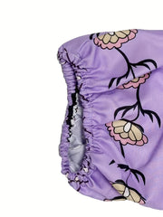 Casual Dress Women's Plus Floral Print Smock Dress