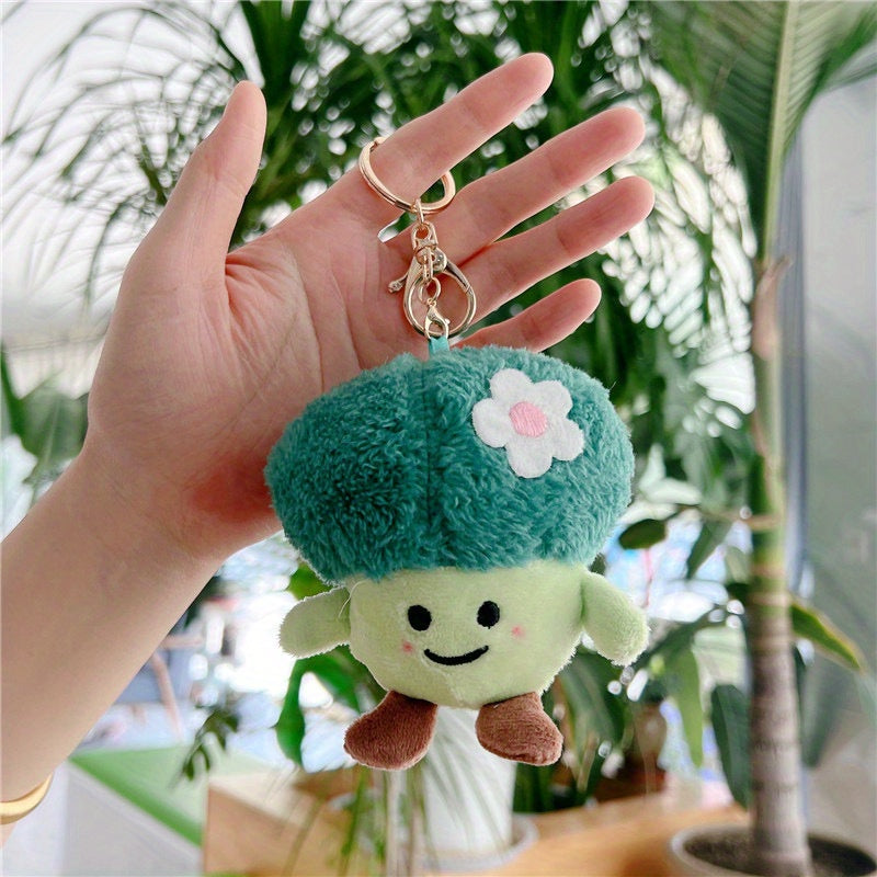 Vegetable Doll Keychain Plush Bag Charm Pendant