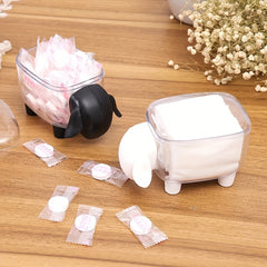 Sheep Toothpick Box Plastic Storage Animal Dust Proof Case