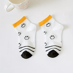 5 Pairs Boys Ultra thin Breathable Cotton Socks