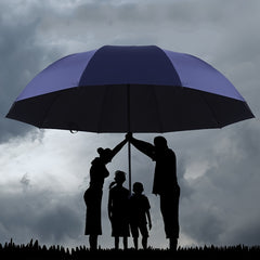 Large Vinyl Sunscreen Umbrella Paradise Double Umbrella