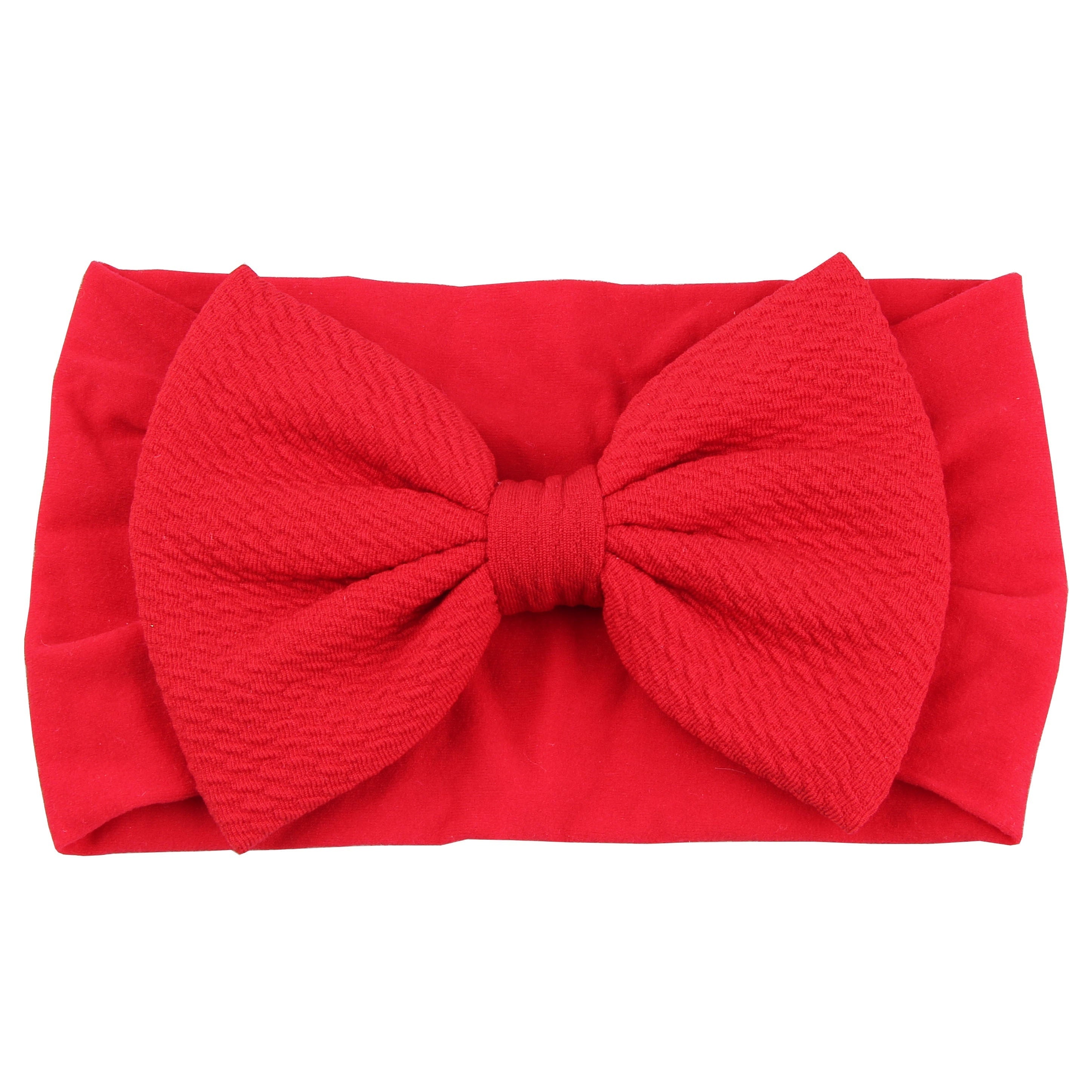 11pcs Bow Nylon Headbands Hair Accessories for Baby Girls & Adults