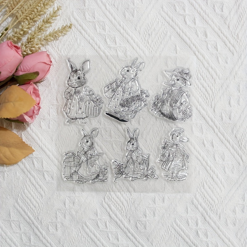 Rabbit Duck Clear Stamp for DIY Decoration