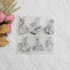 Rabbit Duck Clear Stamp for DIY Decoration