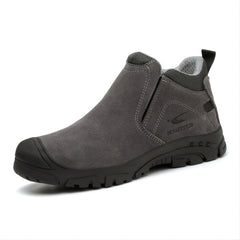 Men's High Top Steel Toe Work Safety Shoes