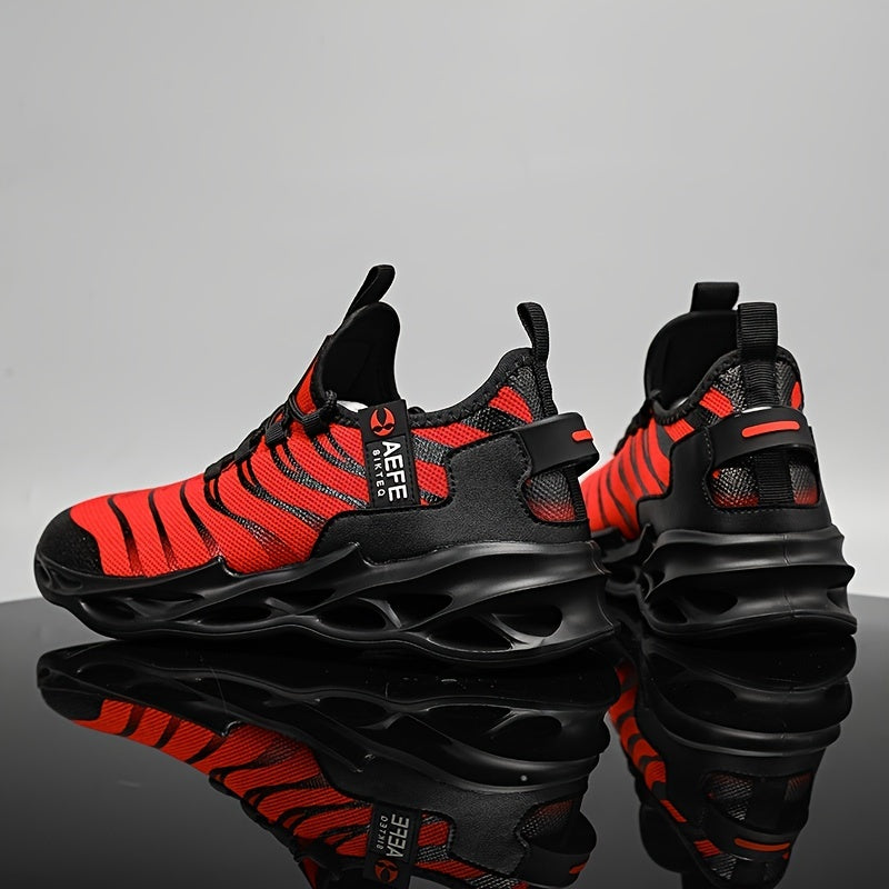Men's Slip on Blade Sneakers Breathable Athletic Shoes