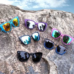 High Wear Resistant Cat Eye Sunglasses For Camping