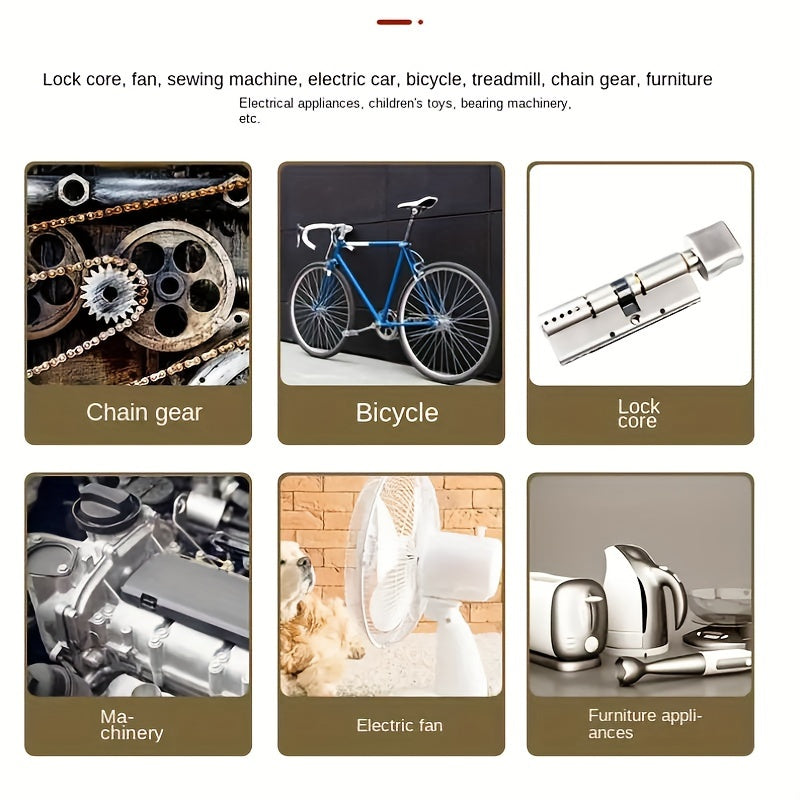 Multifunctional Lubricant for Treadmills Sewing Machines Appliances Car Chains