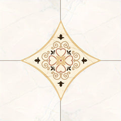 Bohemian Pattern Tile Diagonal Line Sticker Self adhesive Waterproof