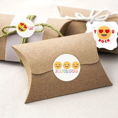 160pcs Emoticons Encouragement Stickers for Children Multiple Colors