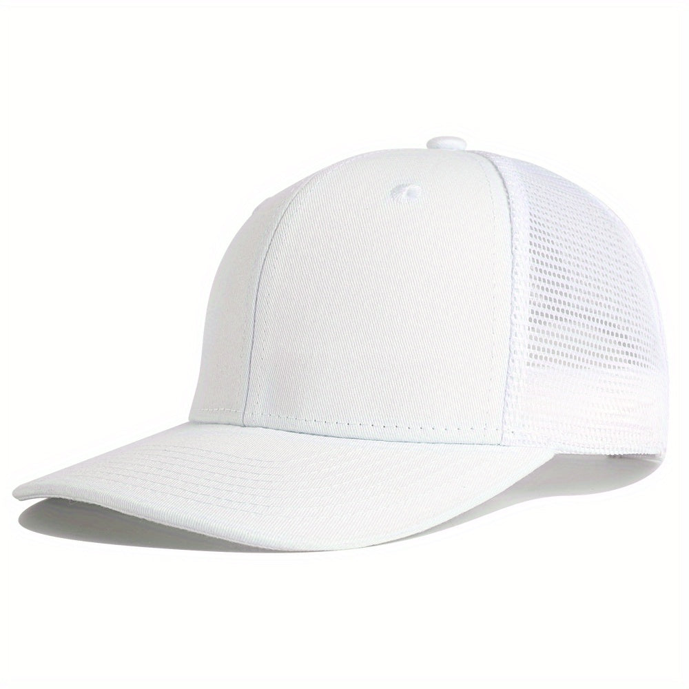 Unisex Mesh Hip hop Hat Adjustable Baseball Cap Sun Hat