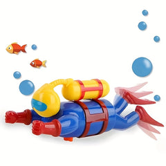Cheng Rong Automatic Wind Up Diver Toy - Colorful Swimming Diving Toy