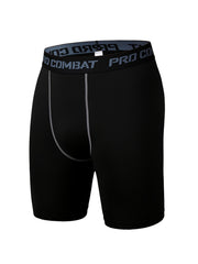 Men's Quick-Dry Compression Shorts for Basketball Running Cycling