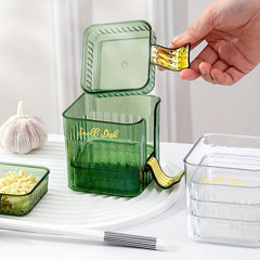 Set Household Hot Pot Vinegar Dipping Dish Spice Containers