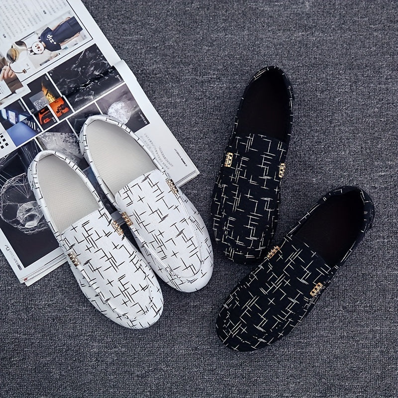 Men's Breathable Loafer Shoes Comfortable Non Slip Casual Shoes