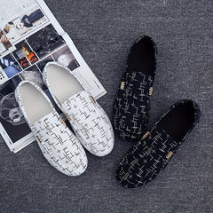 Men's Breathable Loafer Shoes Comfortable Non Slip Casual Shoes