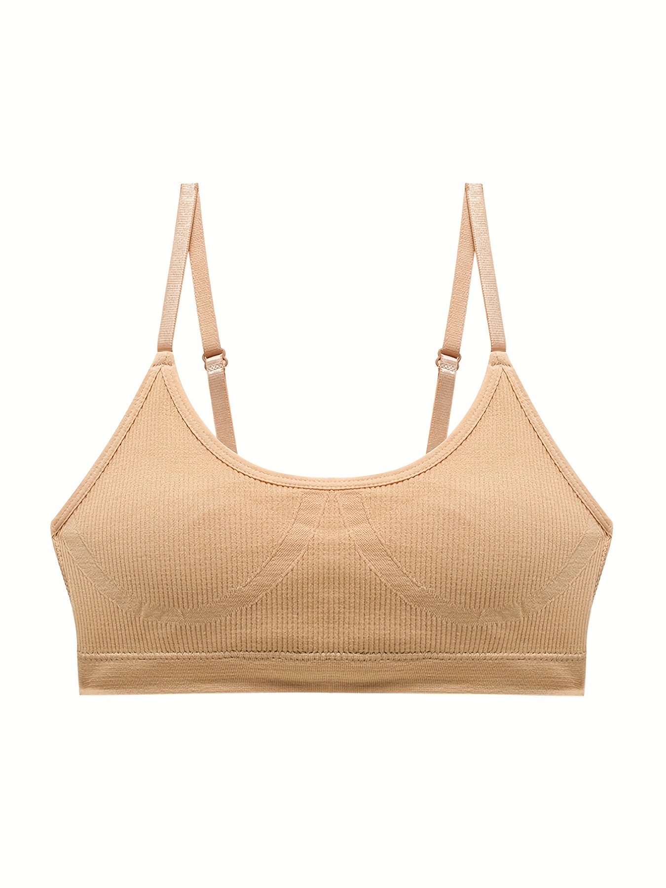 3pcs Wireless Bras Comfy & Breathable Intimates Women's Lingerie & Underwear