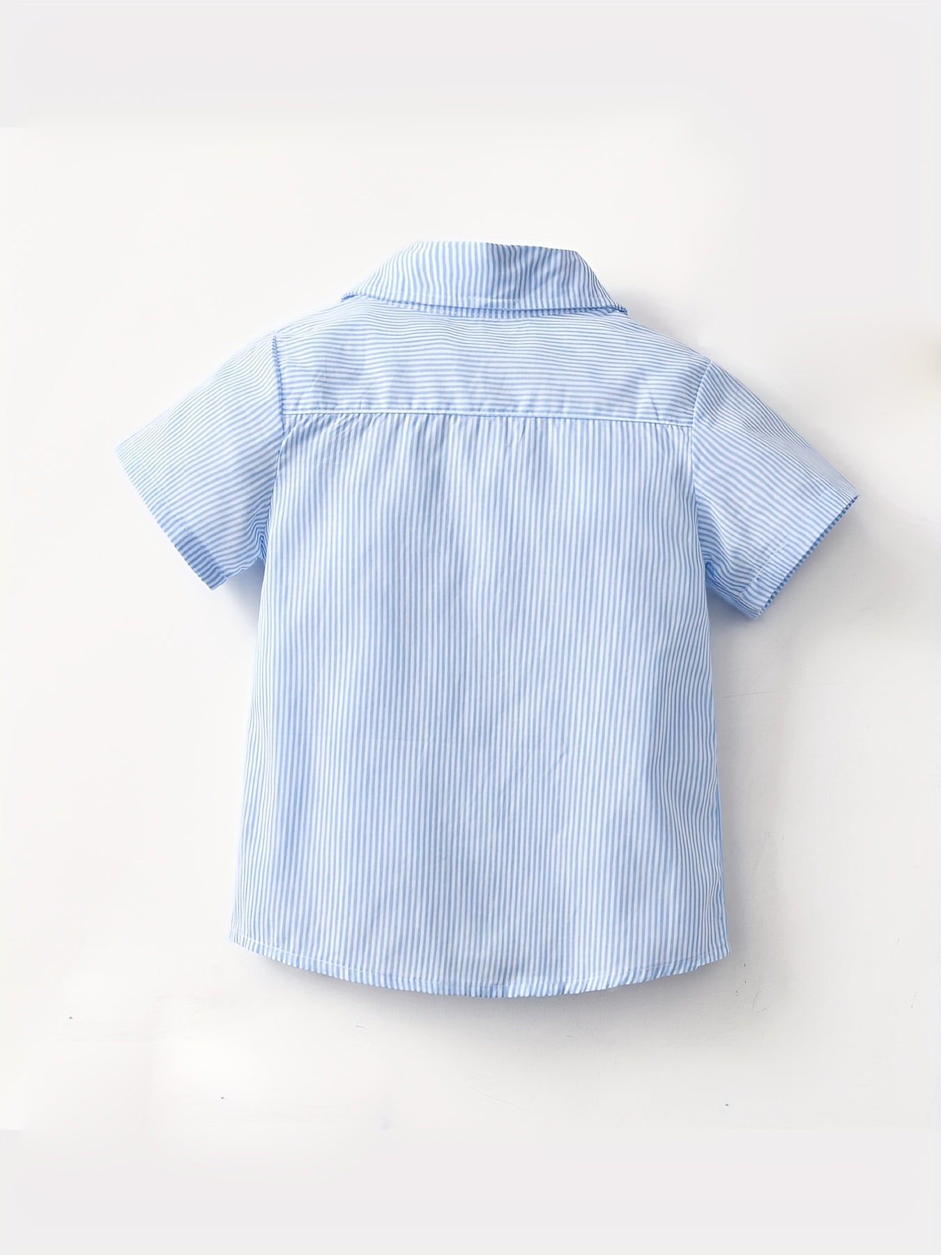 Boys Short Sleeves Button Down Casual Shirt for Summer