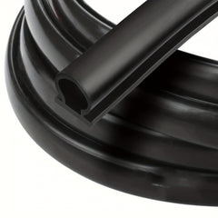 Silicone Rubber Weather Stripping Door Seal Strip - Self Adhesive Backing