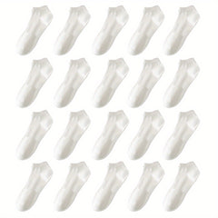 30 Pairs Soft Lightweight Ankle Socks Women's Stocking