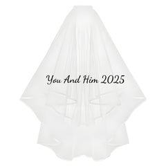 Custom Name Wedding Veil Off Shoulder Dress 7 Styles for Weddings Parties