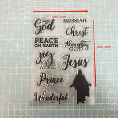Clear Silicone Stamps for DIY Scrapbooking and Arts Crafts