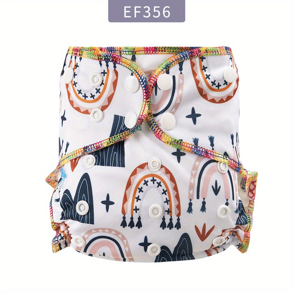 Eco Friendly Reusable Baby Cloth Diaper Waterproof Bamboo Washable Nappy