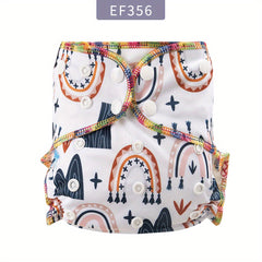 Eco Friendly Reusable Baby Cloth Diaper Waterproof Bamboo Washable Nappy