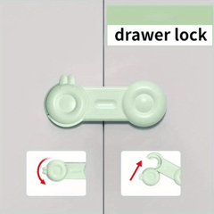 Children's Safety Lock Baby Anti-pinch Hand Drawer Lock