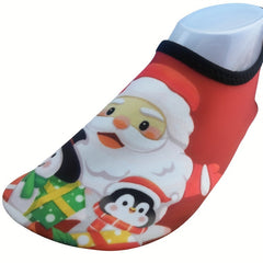 Girl's Christmas Style Water Socks Quick Dry Non Slip