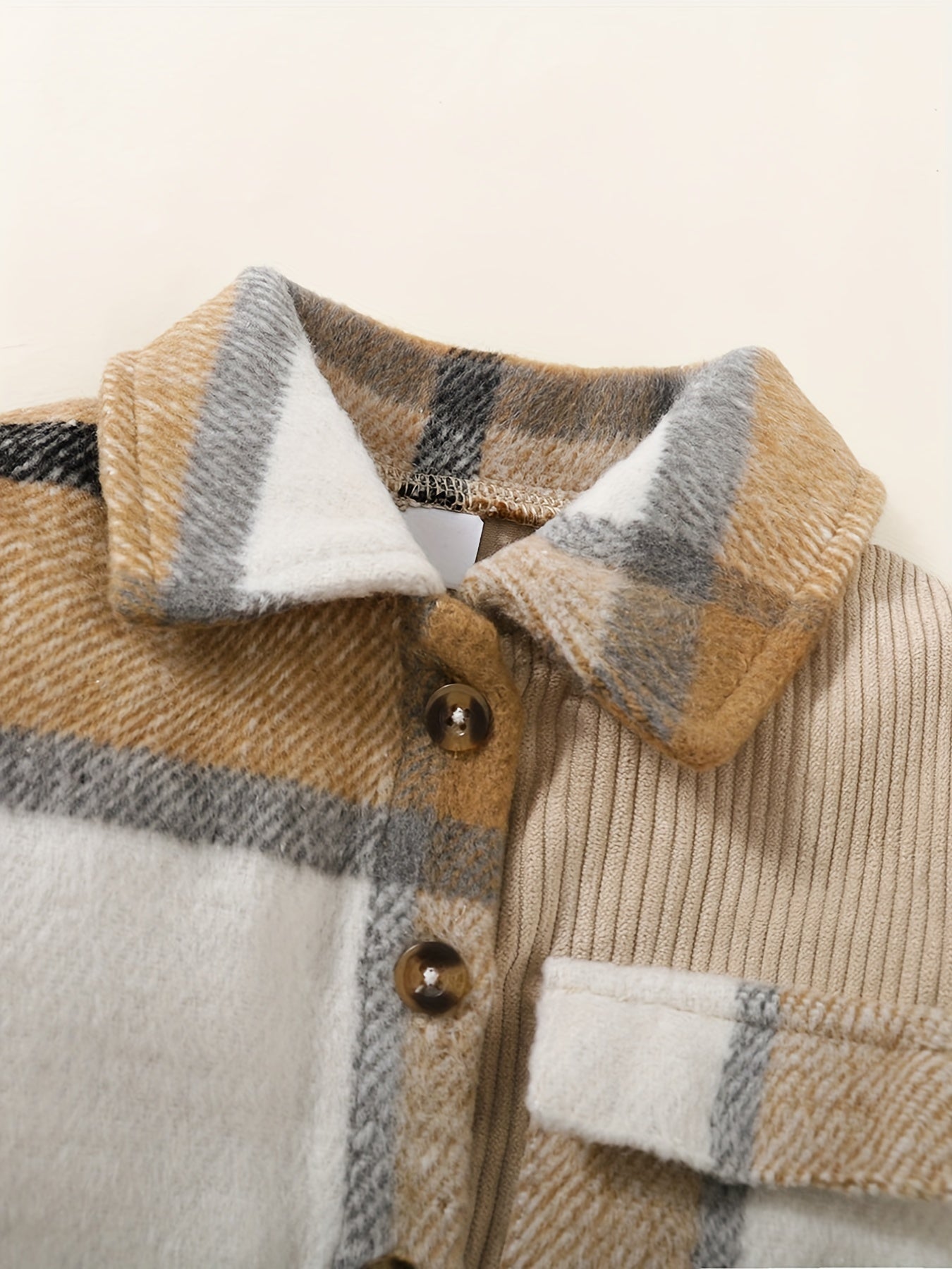 Boys Plaid Flannel Shirts Long Sleeve Button Down Tops