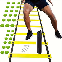 Portable Speed & Agility Training Set for Football, Rugby, Basketball