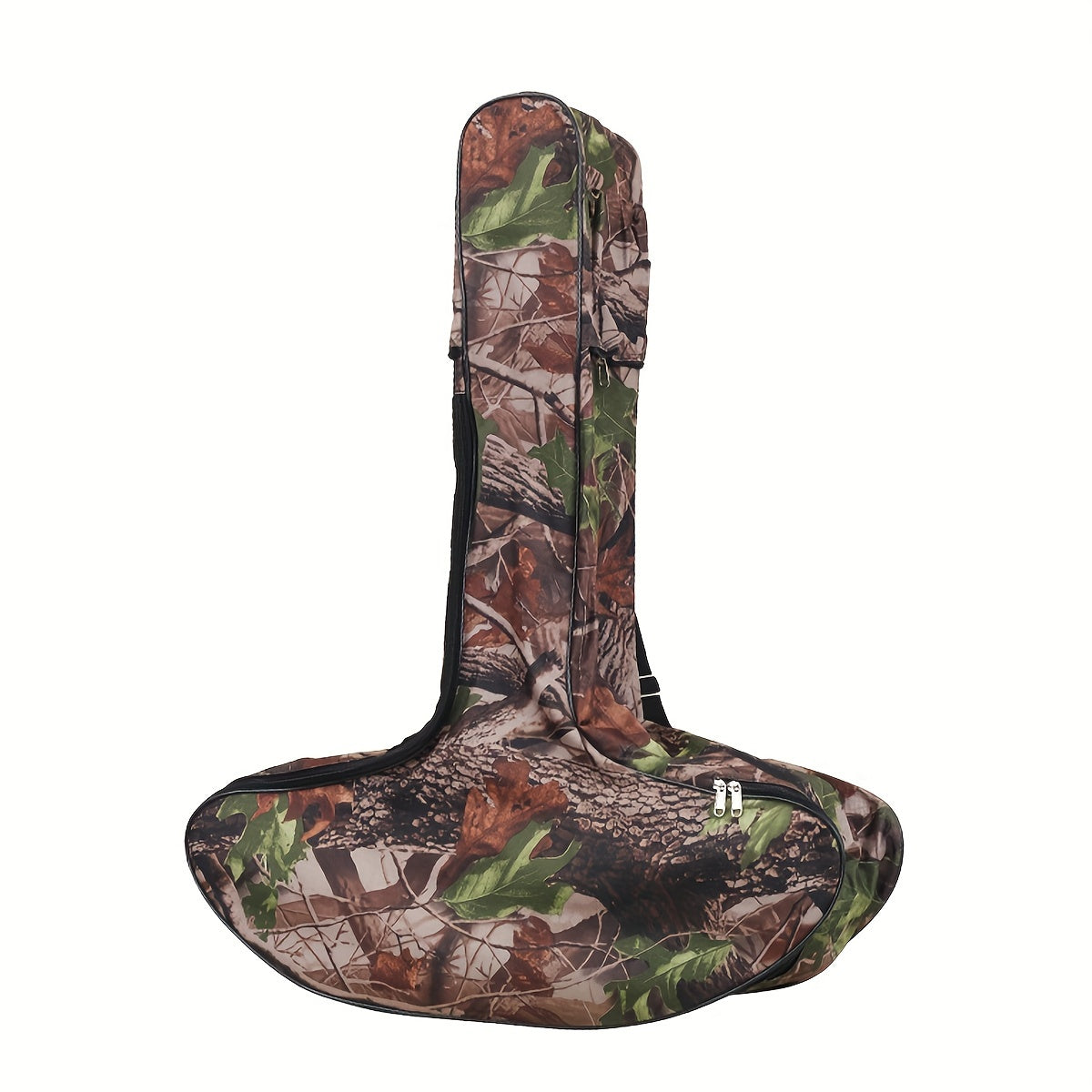 Camo Canvas Crossbow Bag T Shape Bow Case Double Zipper