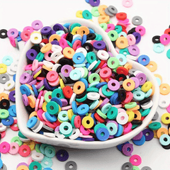 5000pcs 6mm Boho Polymer Clay Chip Beads DIY Earrings Necklace Bracelet Crafts