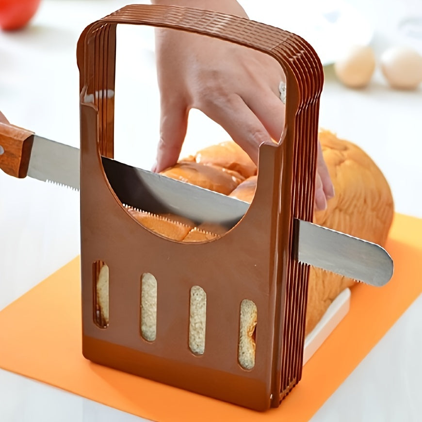 Foldable Bread Slicer Cutter Bagels Loaves Sandwiches