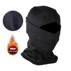 Winter Plus Velvet Camouflage Balaclava Hat for Outdoor Activities